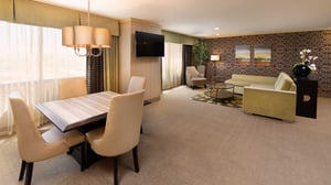 Presidential Suite View of Dining Area