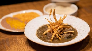 Chili Verdi at Uno Más Street Tacos + Spirits