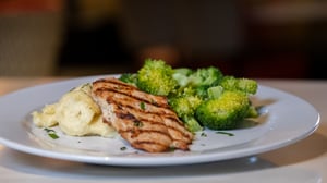 Grilled Chicken at Grand Café.