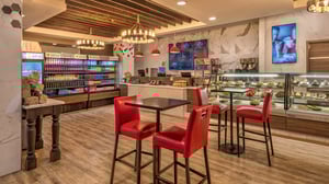 2nd Street Cafe Express view of interior.