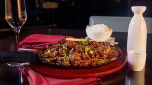 Bulgogi Beef with Caramelized Onions at Rim Asian Bistro