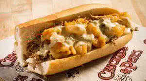 Lobster Cheesesteak at Chickie's & Pete's.