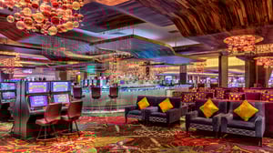 Lounge and Bar Area of Crystal Lounge