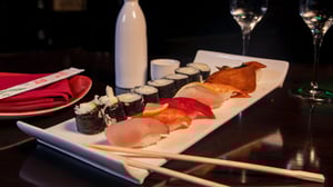 Sushi Cucumber Platter at RIM Asian Bistro