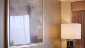 Sierra Executive Suite detail view of wall art.