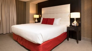 Summit Executive Suite view of sleeping area.