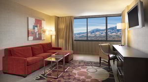 Summit Executive Suite view of living area.