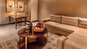 Vista Spa Queen Junior Suite view of living space