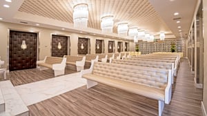 Grand Wedding Chapel view from front.