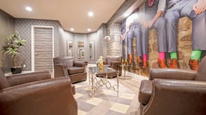 Grooms Lounge at Weddings at Grand Sierra.