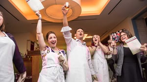 Toasting at The Beefsteak DC