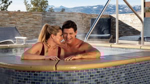 photo of couple enjoying a hot-tub at The Pool.