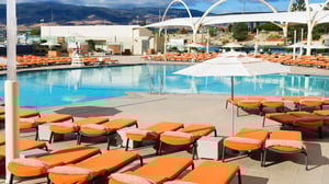 The Pool at Grand Sierra Resort view of main pool deck.